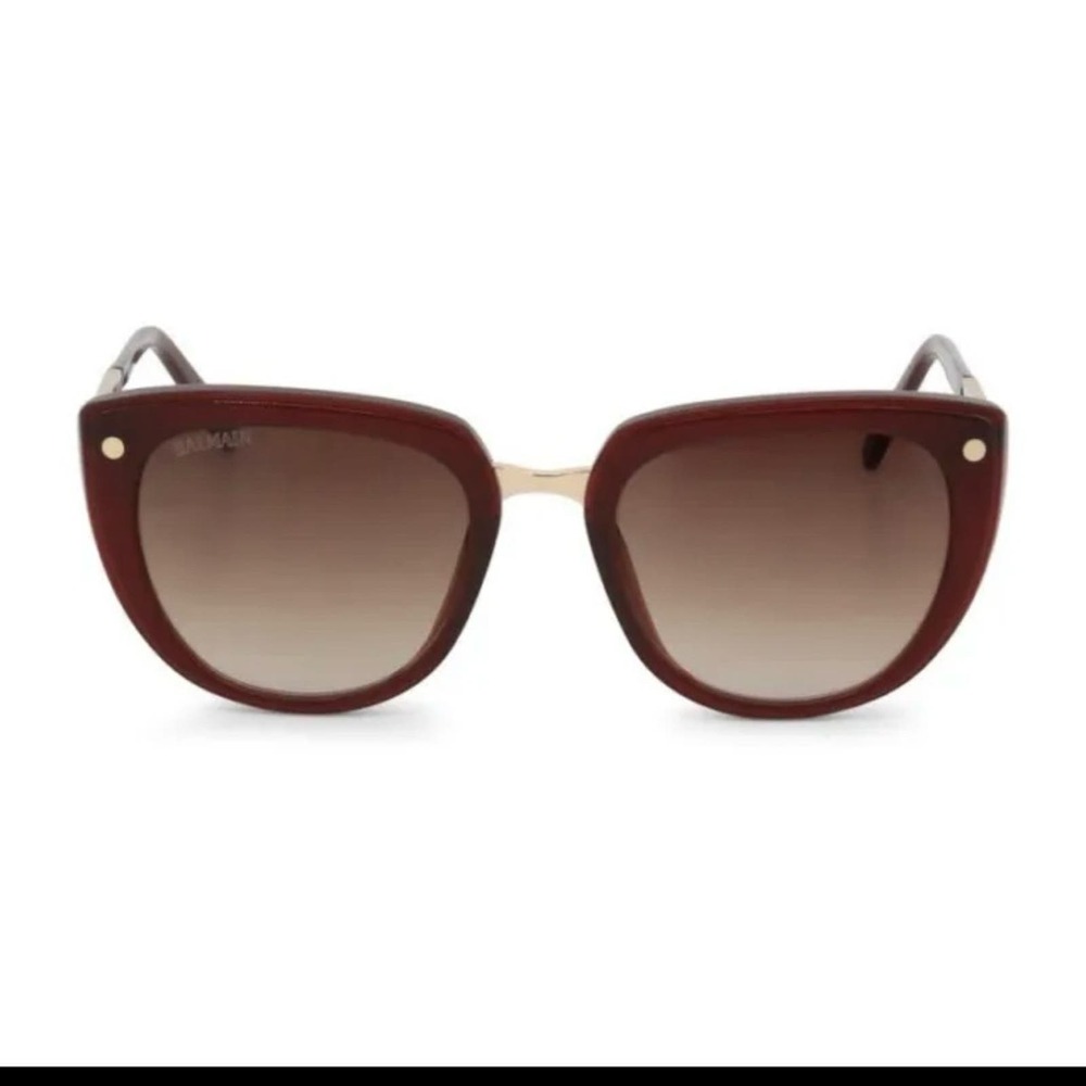 Balmain BL 2068 C02 Red Cat Eye 53mm Sunglasses 271449